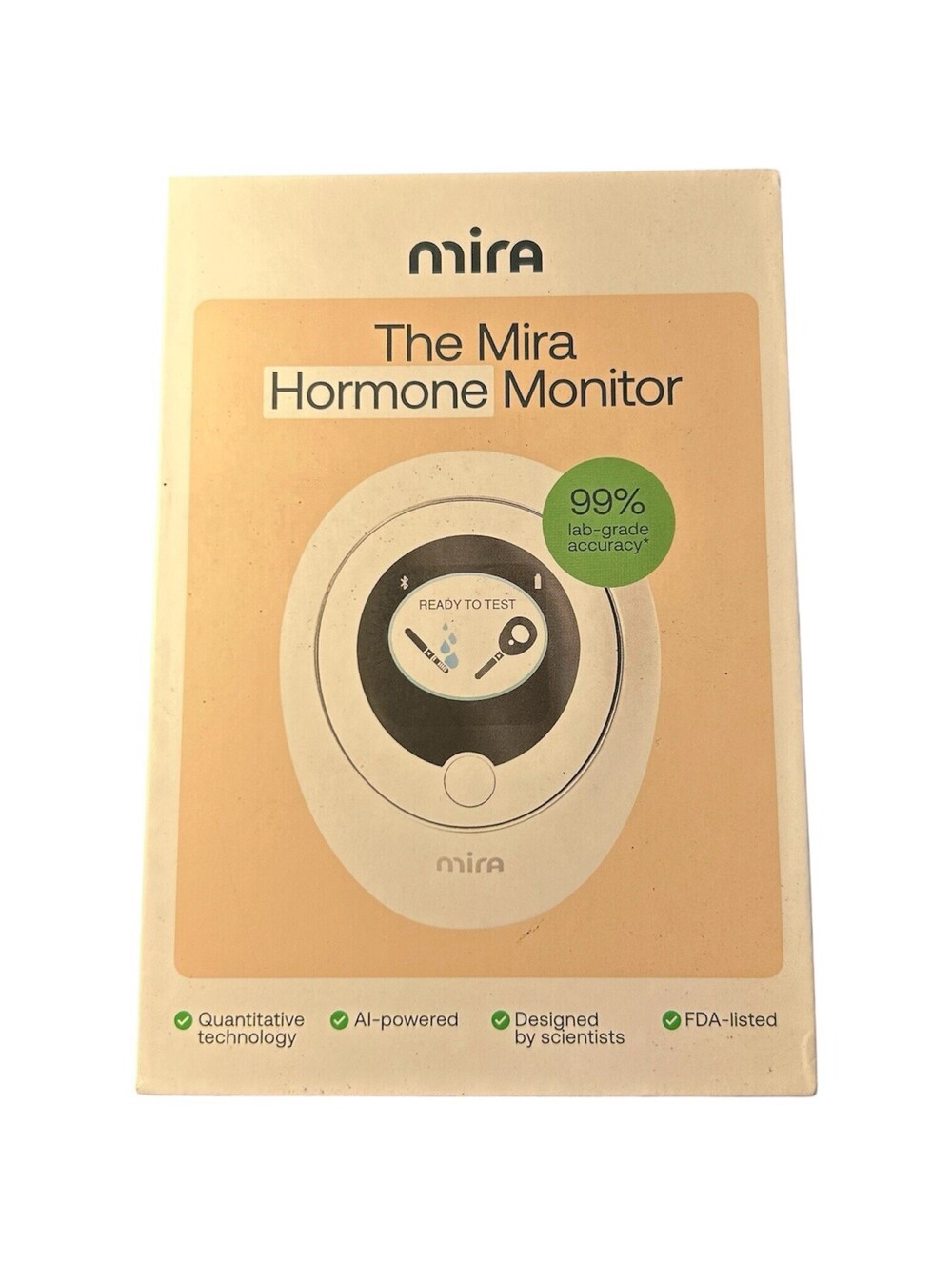Mira Hormone Monitor Fertility Tracker Analyzer EVA3000 Open Box Complete Kit